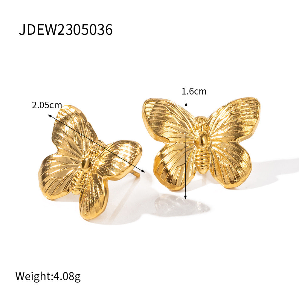 Gold Butterfly Suit Series Medieval Special Rings