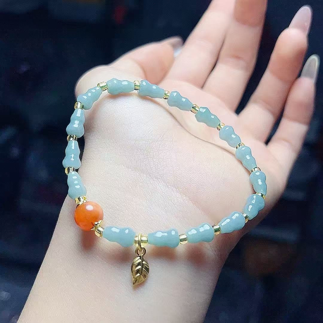 Women's With Leaves Simple Exquisite Niche Fashion Bracelet