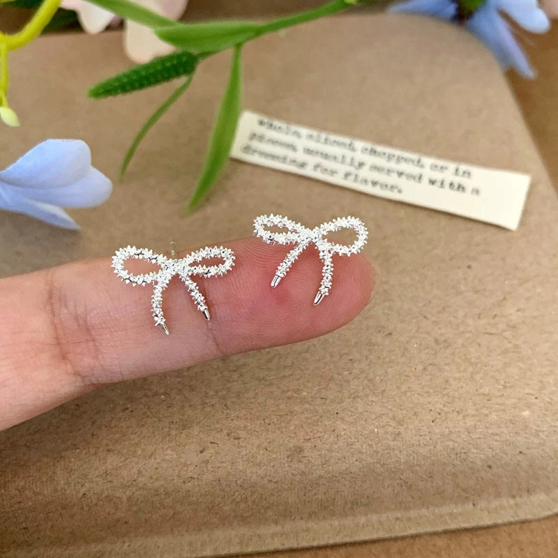 Women's Sparking Zirconium Pearl Light Luxury High-grade Unique Beautiful Stud Earrings