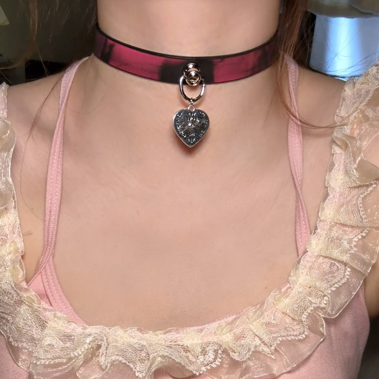 Paw Hot Soft Leather Trendy Cool High-grade Collar