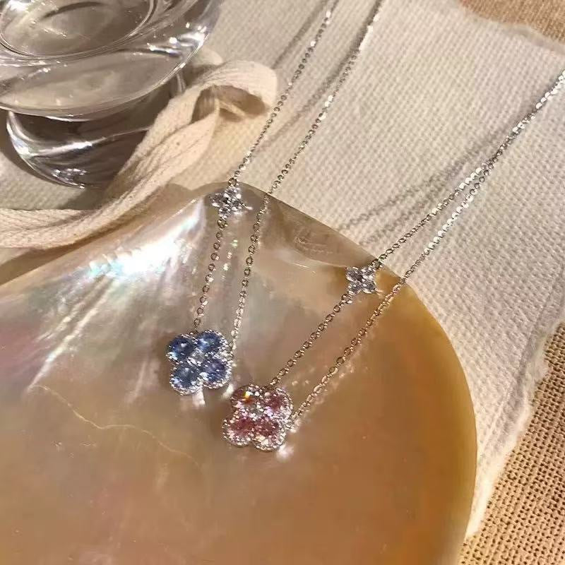 Lucky Clover For Light Luxury With Niche Stylish Necklaces