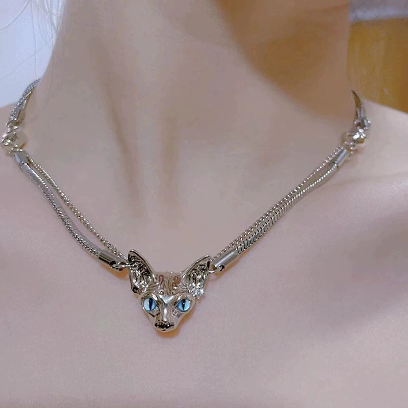 Men's Punk Street High-grade Clavicle Chain Asian Culture Necklaces