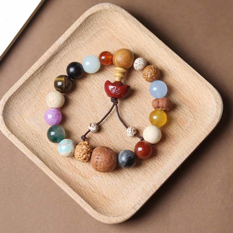 Women's & Men's Bodhi Eighteen Prayer Beads Hand-held Bracelet
