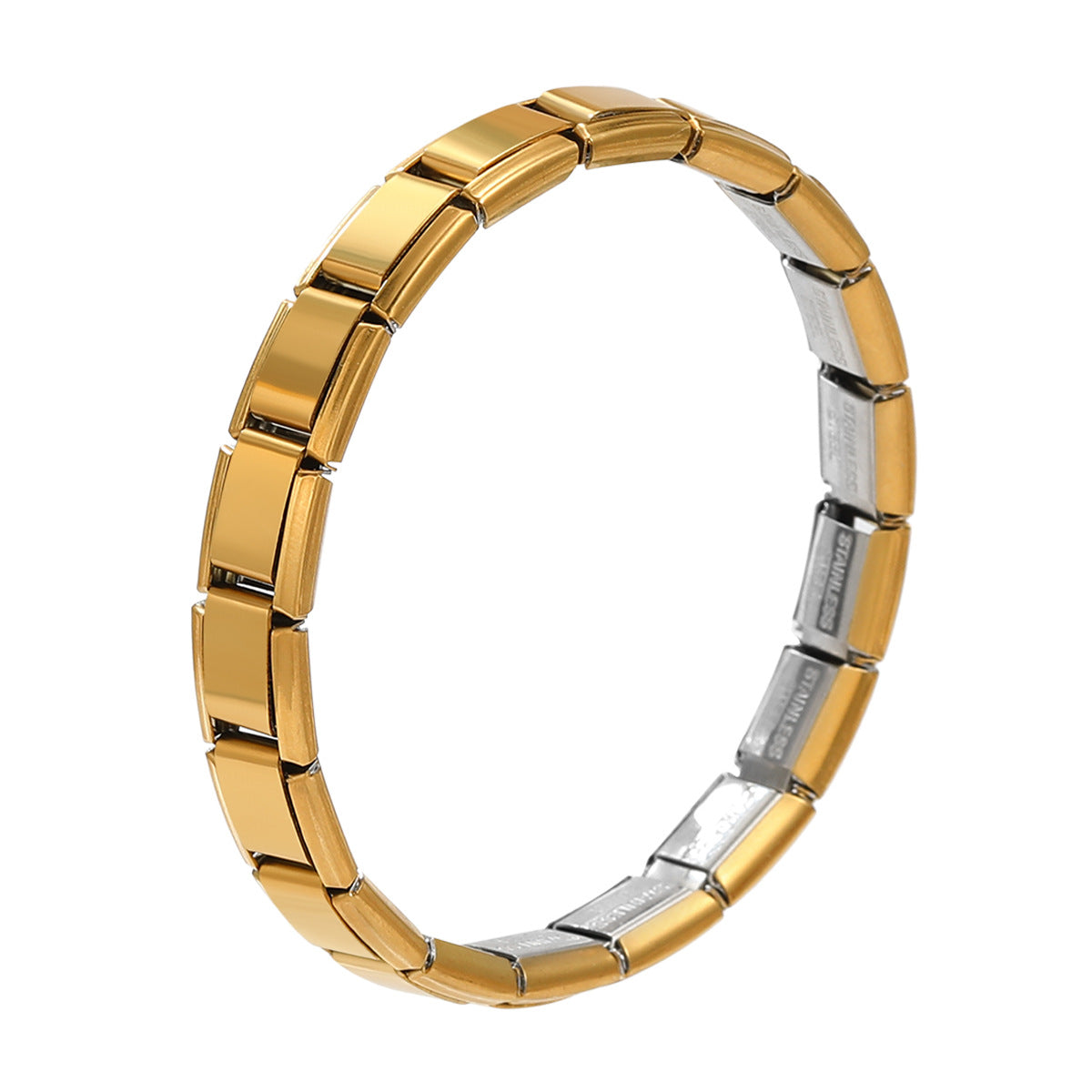 Italian Module Elastic Watch Band Removable Bracelets