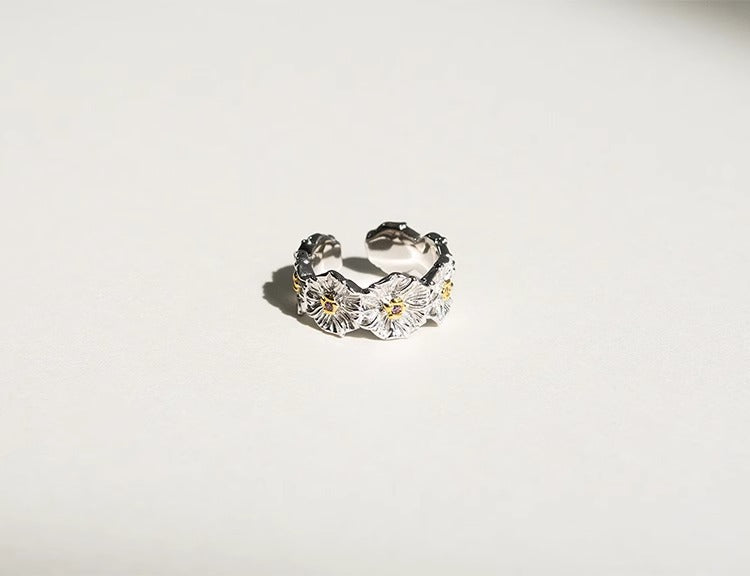 Women's Style Simple Irregular Niche Design Does Not Fade Ring