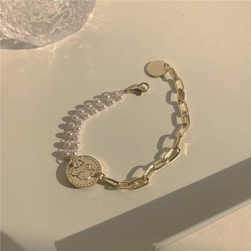 Style Beaded Weave National Female Design Ancient Cool High Bracelet
