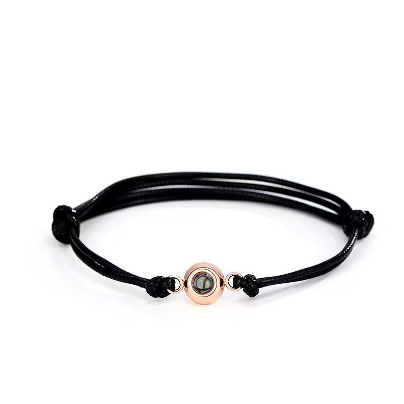 Woven Hand Strap Languages Love You Bracelets