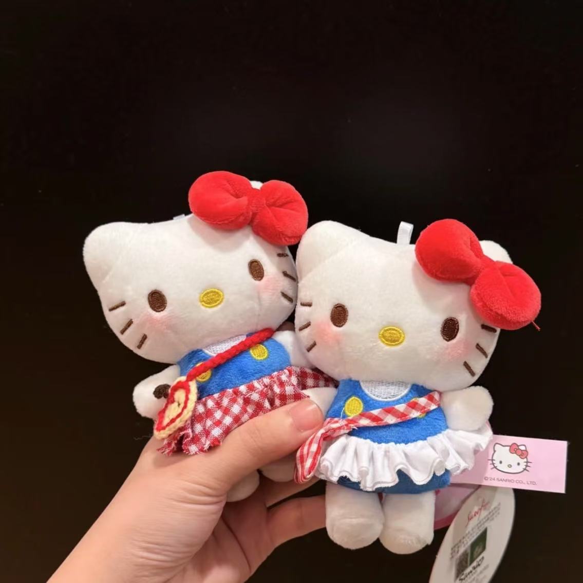 Package Cartoon Lovely Key Buckle Plush Pendants