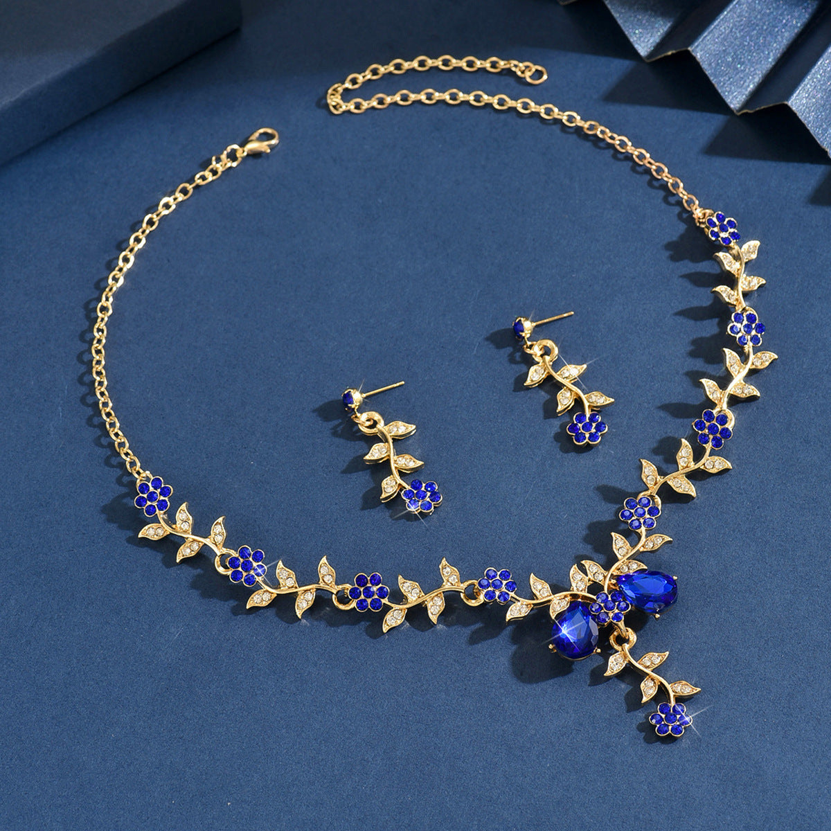 French Style Fresh Sweet Flower Affordable Luxury Fashion Exquisite Dress Jewelry Set