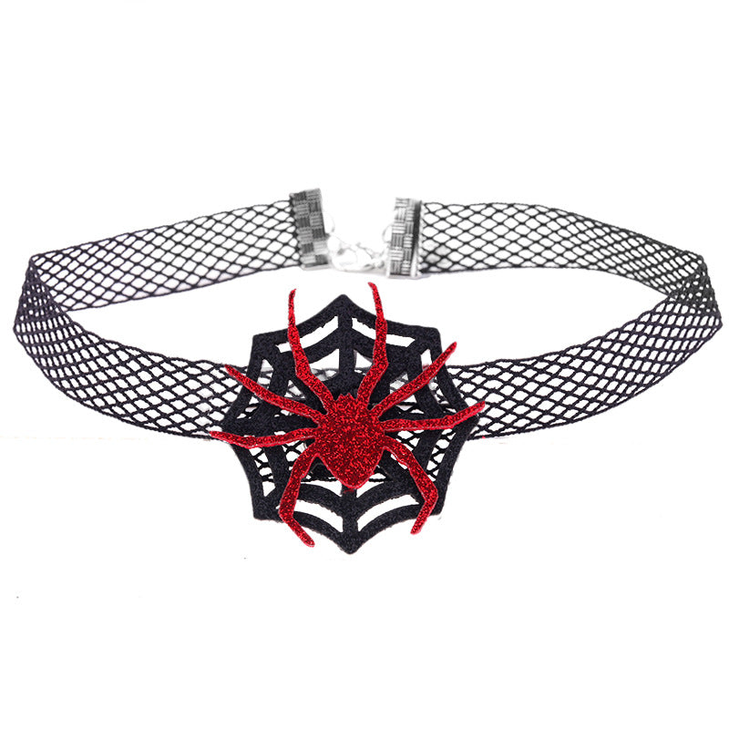 Halloween Fashion Spider Bat Personalized Clavicle Chain Gothic Collar