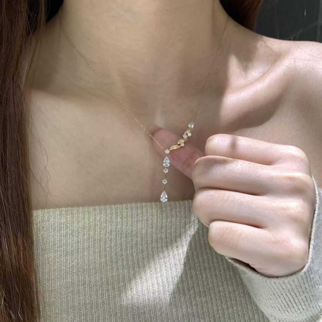 Temperament Light Luxury Niche High-grade Clavicle Necklaces