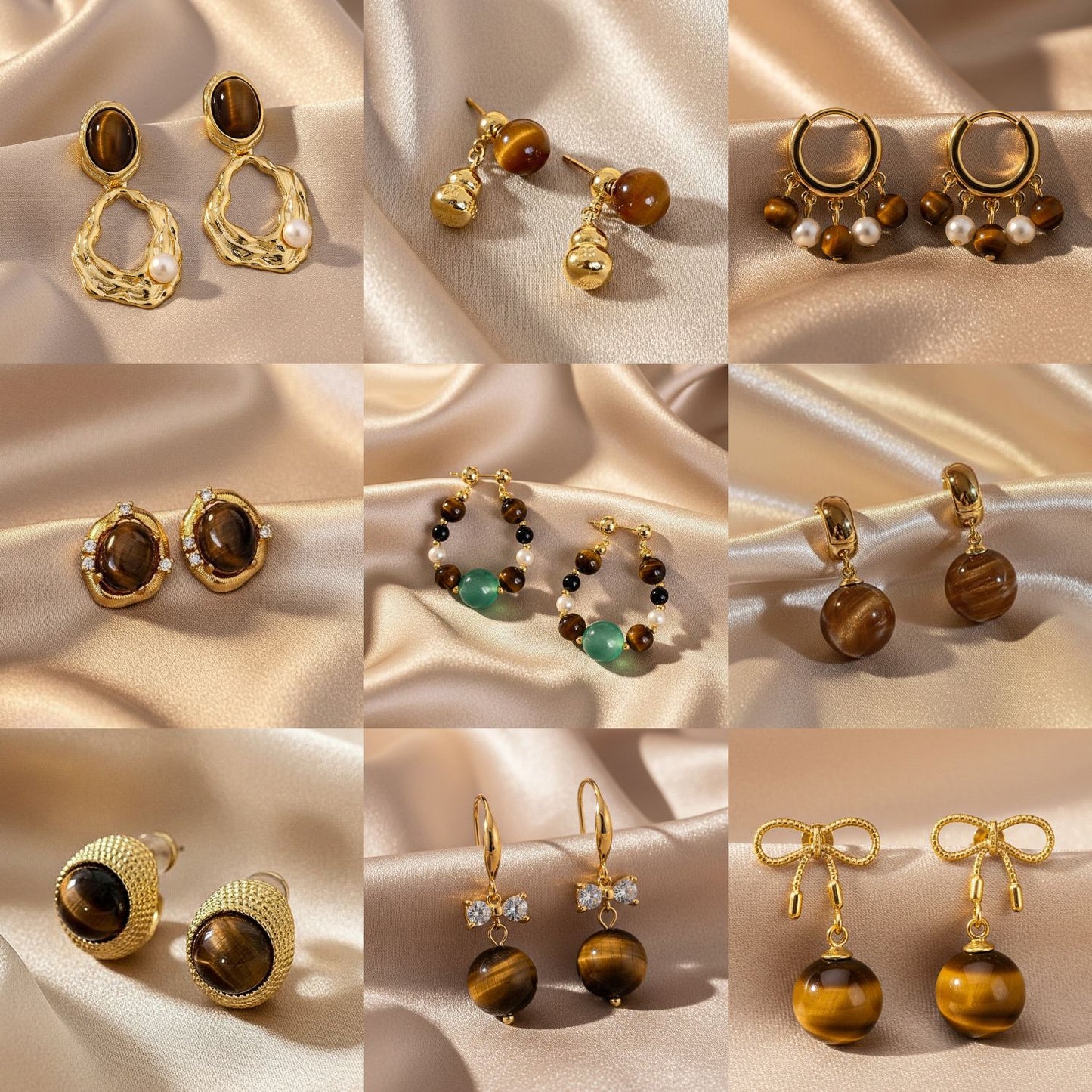 Women's Special Interest Light Luxury High-grade Retro Style Stud Earrings