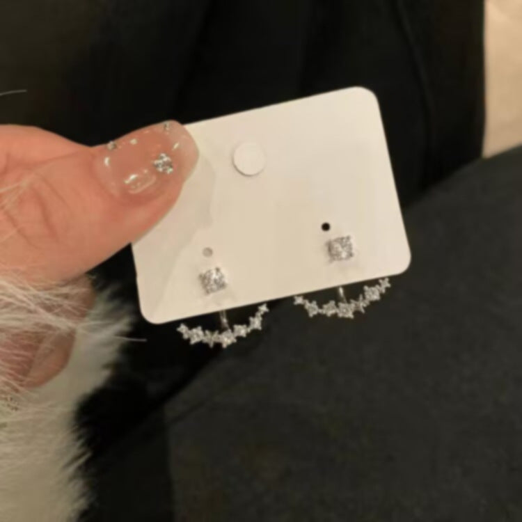Women's Ear Design High-grade Light Luxury Temperament Fashion One Earrings