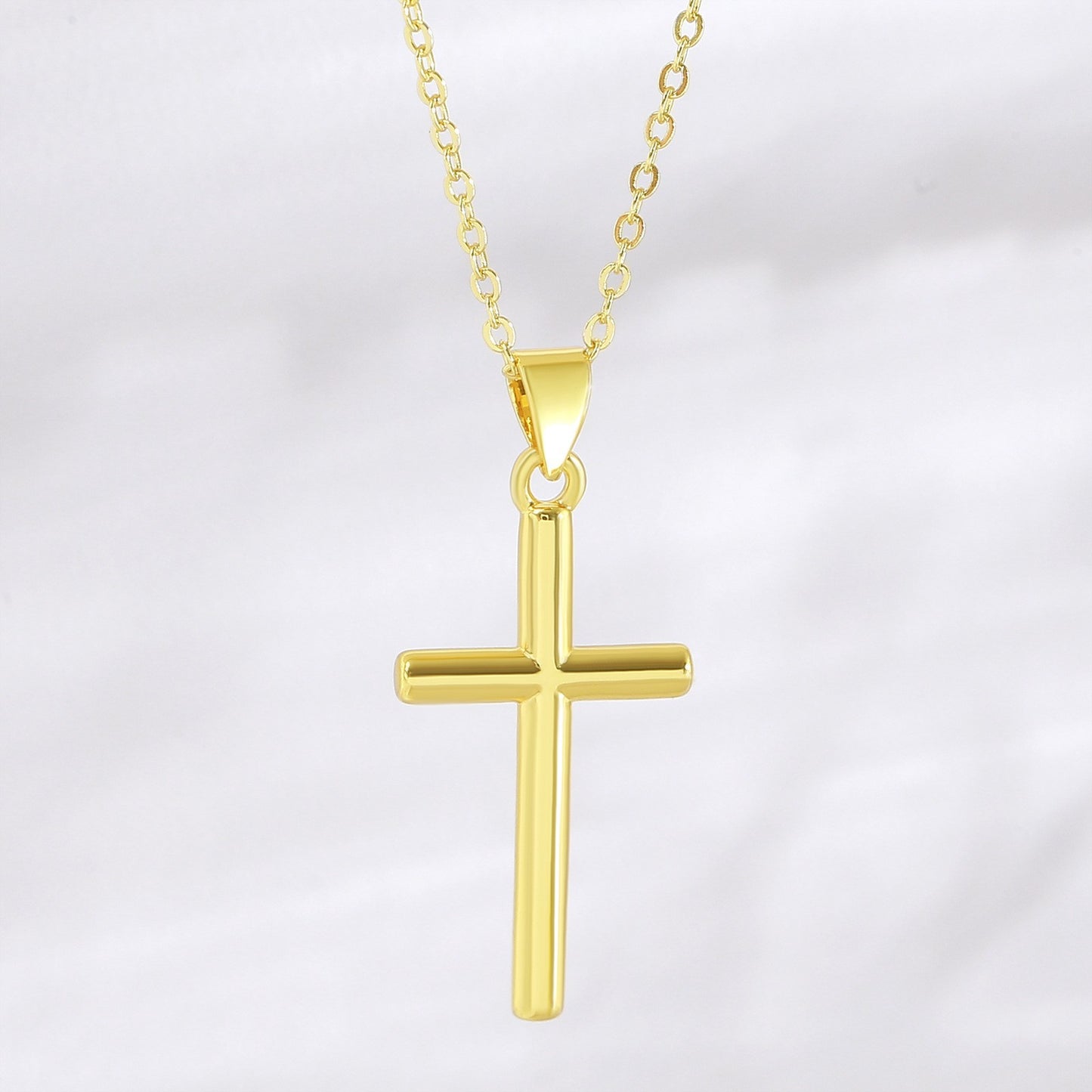 Women's & Men's Trendy Cross Zircon Artistic Retro Necklace