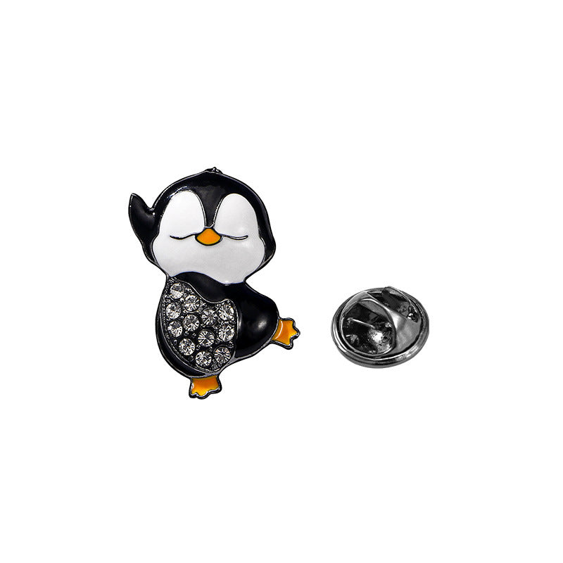 Penguin Brooch Super Cute Cartoon Badge Pin Trendy Brooches