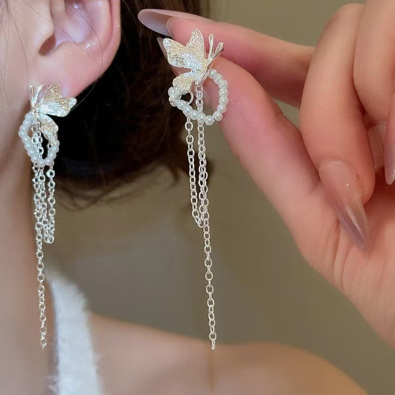 Women's Diamond For Chic Elegant Fresh Sweet Stud Earrings
