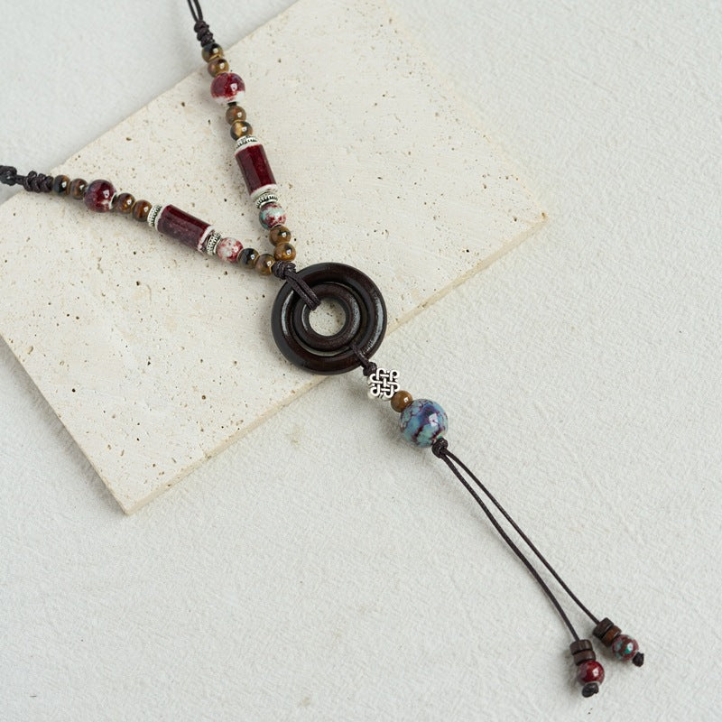 Butterfly Artsy National Style Artistic Chinese Necklaces
