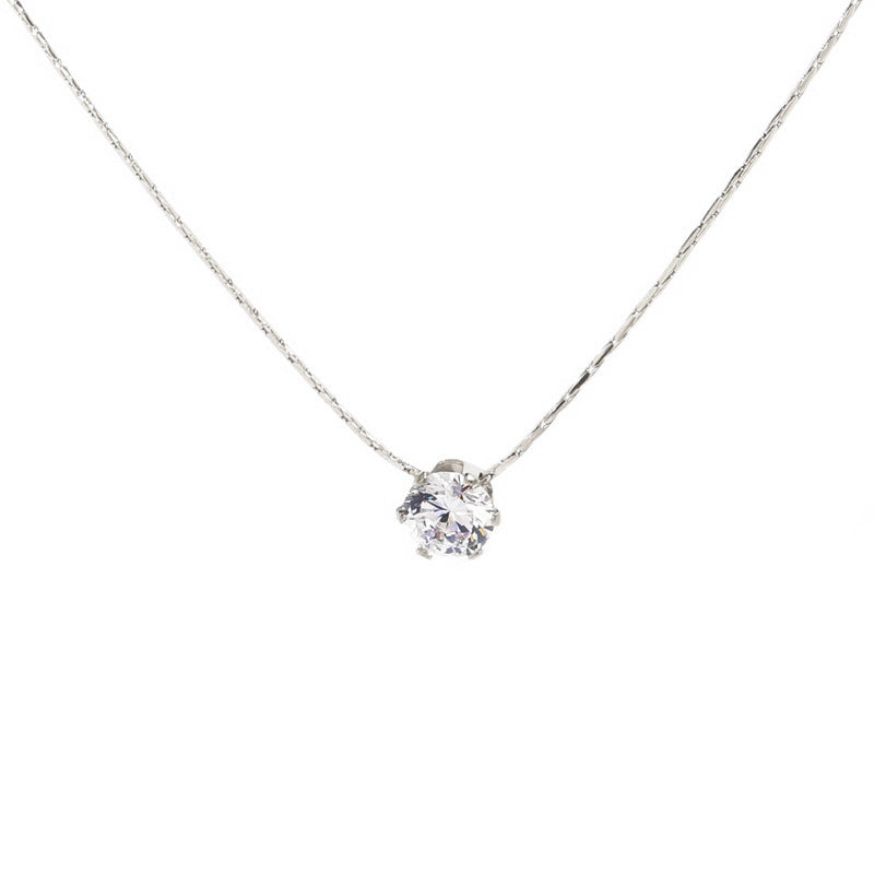 Warm Design Gold High-grade Diamond Female Necklaces