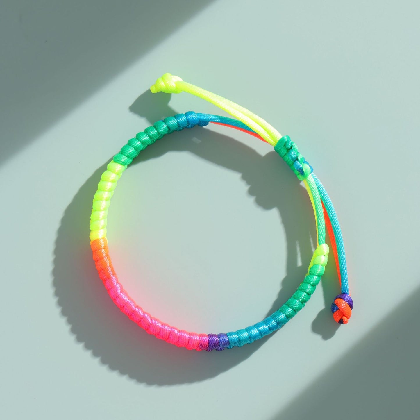 Rope Hand-woven Phoenix Tail Knot Life Simple Bracelet