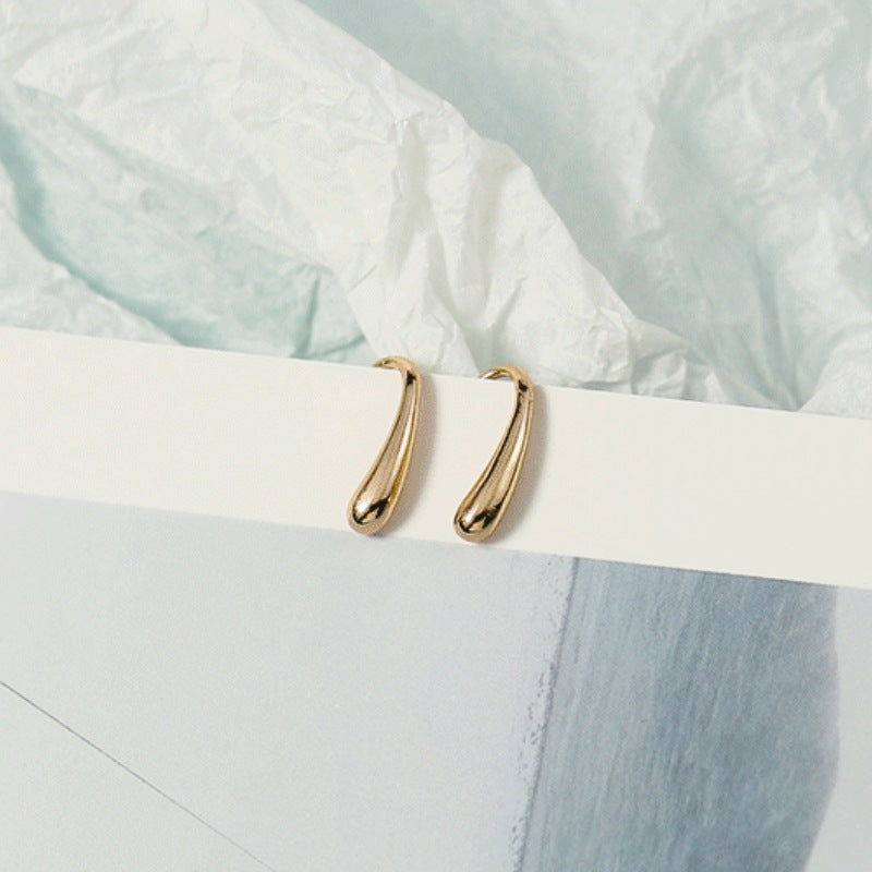 Cold Style Drop-shaped Design Simple Fashion Ear Hook