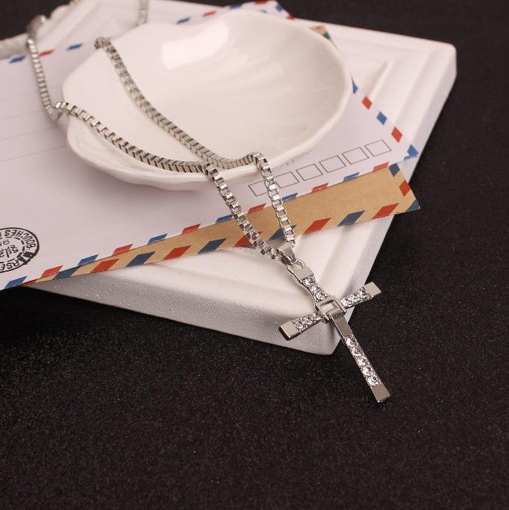 Men's Speed Passion Cross Personality Hip Hop Pendants