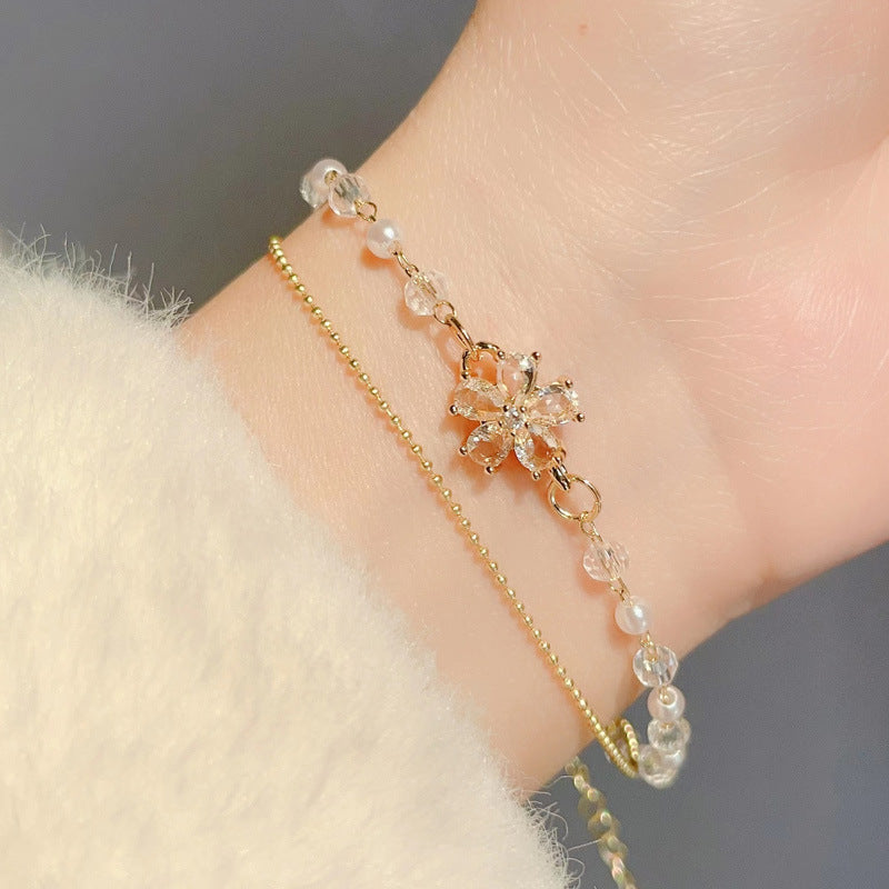 Women's Pearl High-grade Chinese Style Retro Elegant Bracelets