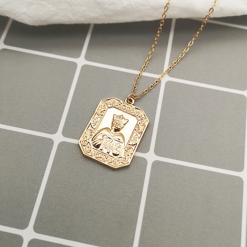 Summer Alloy Shell Exaggerated Personalized Marine Necklace