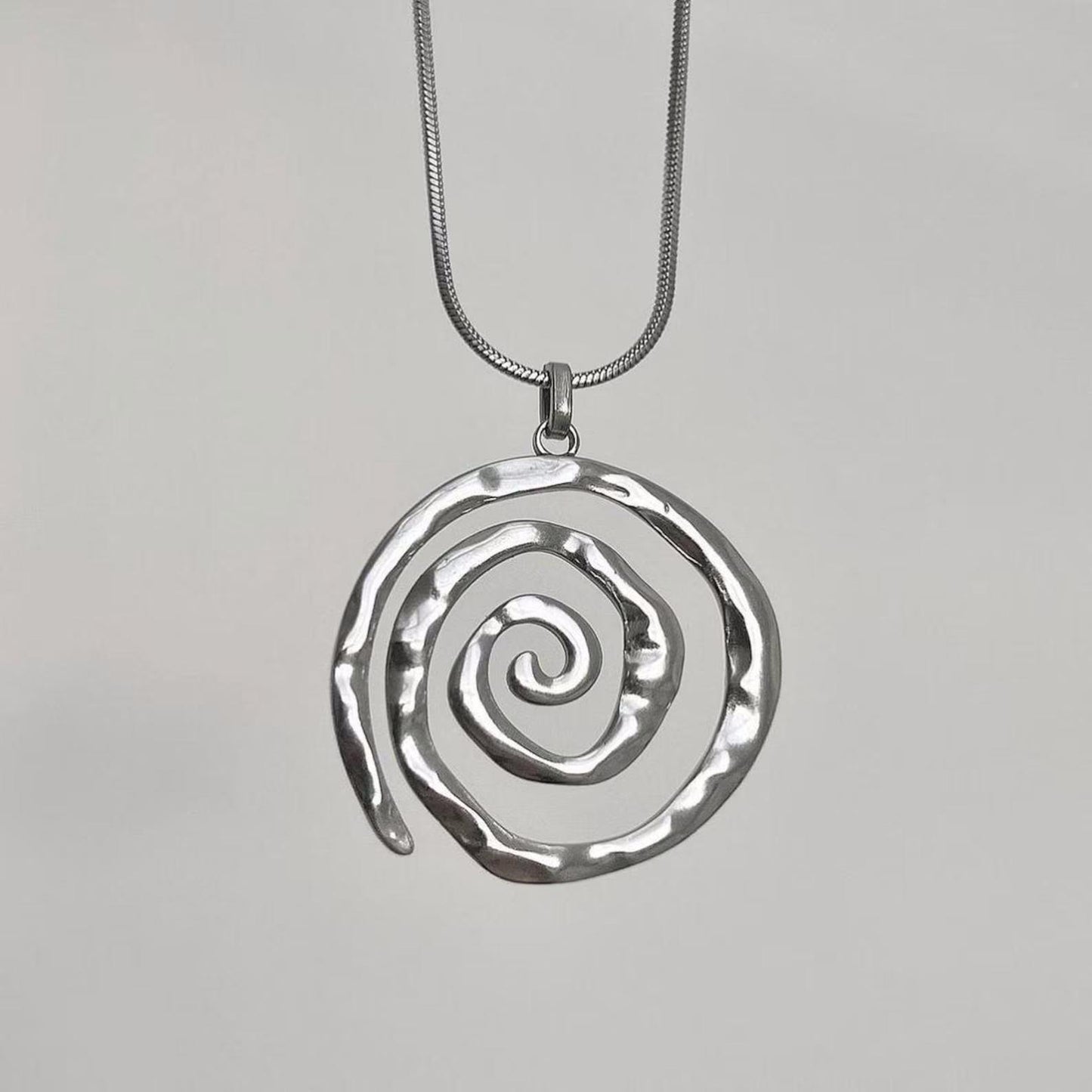 Fashion Snake Chain Stainless Steel Thick Necklaces