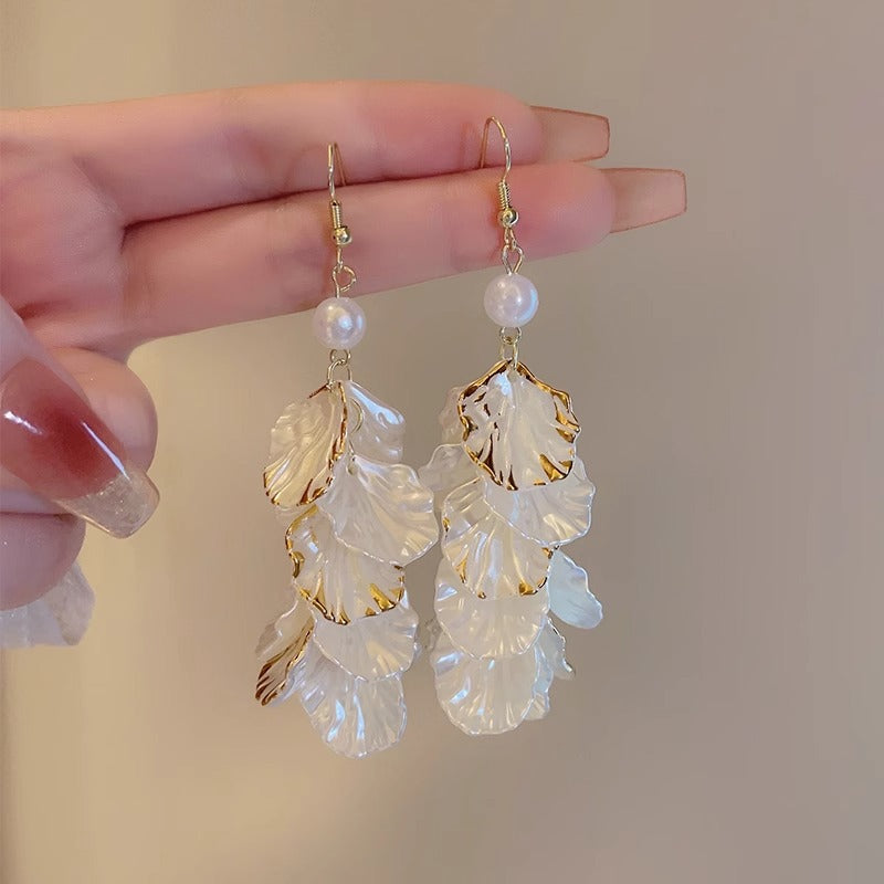 Tassel Light Luxury Fairy Eardrops Ear Hooks French Style Earrings