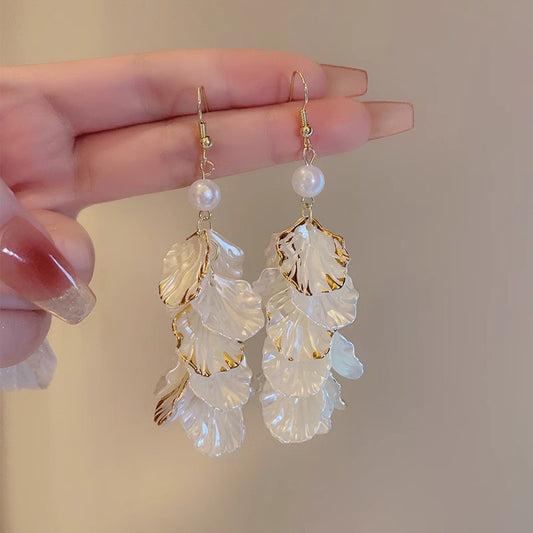 Tassel Light Luxury Fairy Eardrops Ear Hooks French Style Earrings