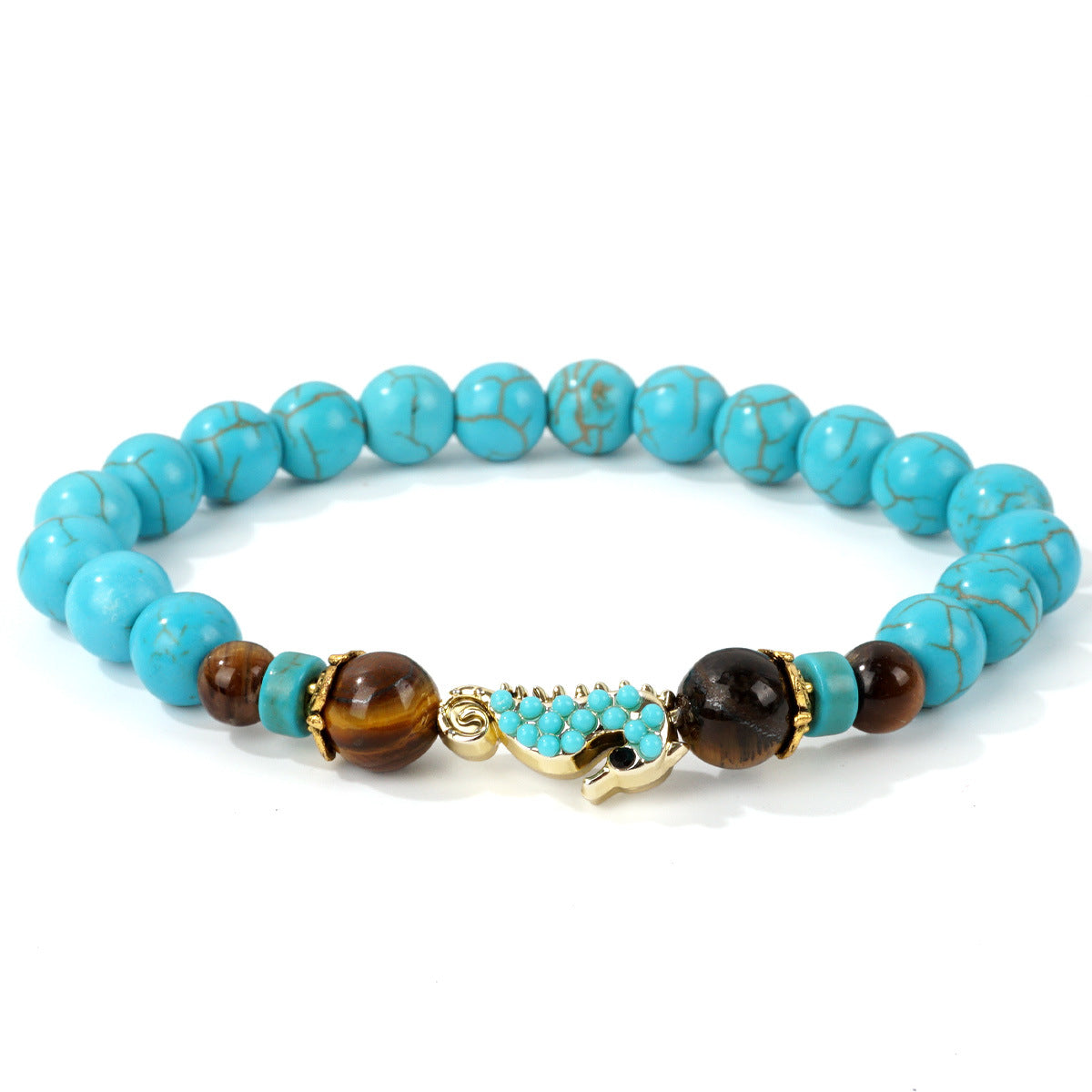 Women's Turquoise Cross Niche Design High-grade Simple Bracelets