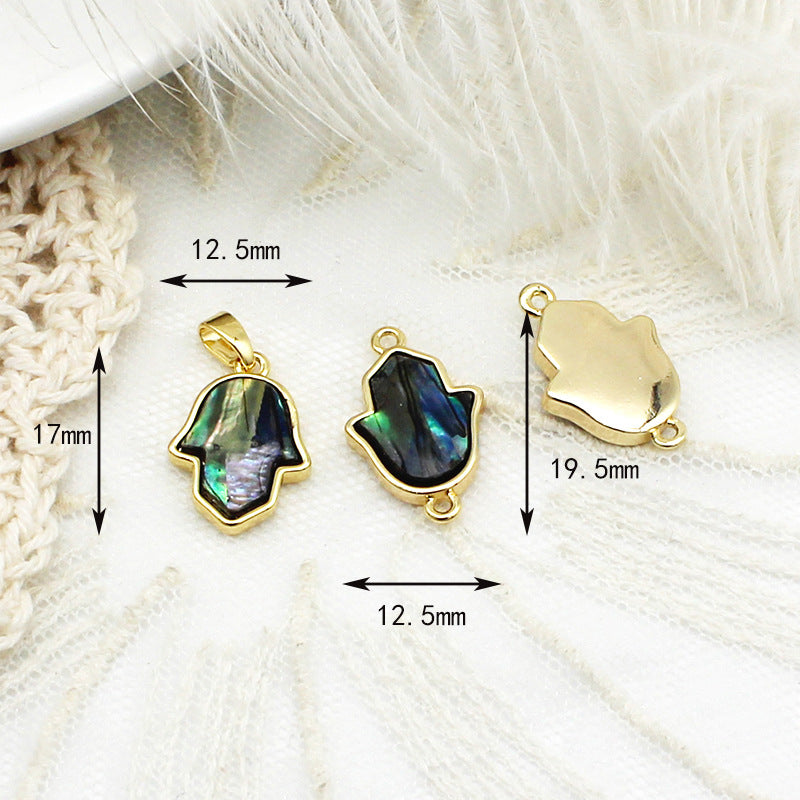 Starry Sky Universe Abalone Shell Geometric Jewelry Accessories