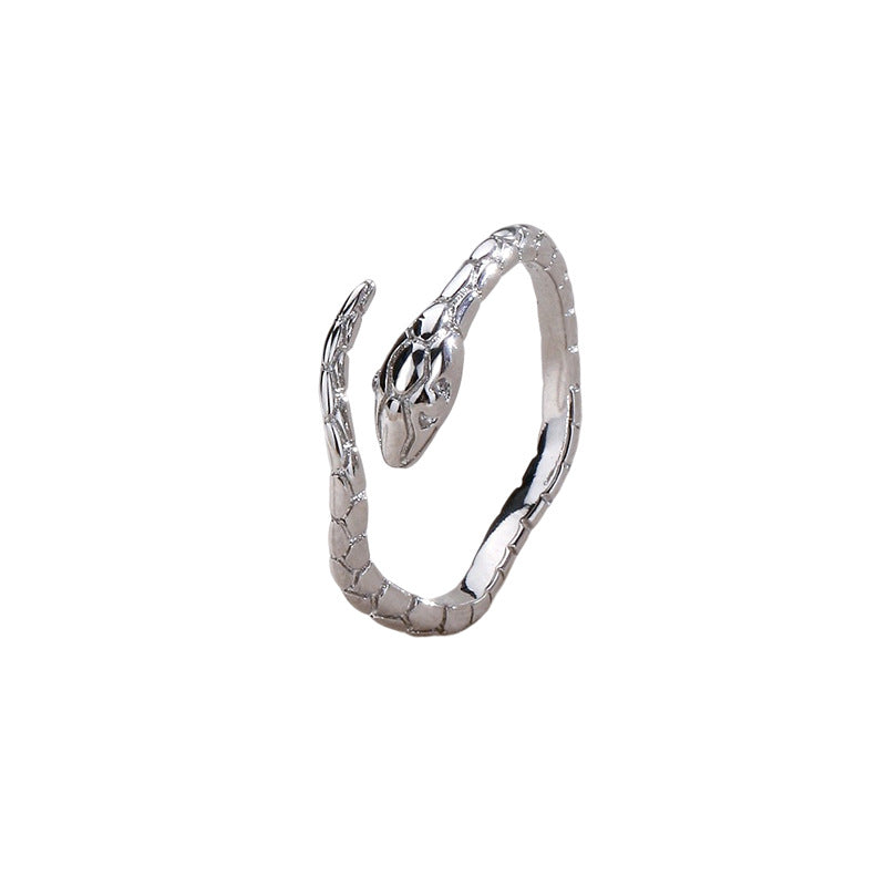 Selection Texture Snake Retro Hip Hop Rings