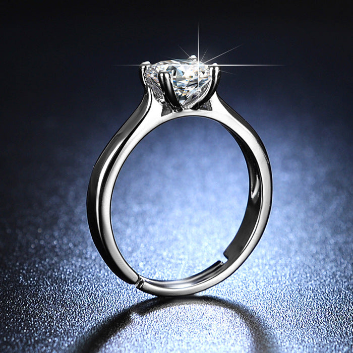 Live Broadcast Moissanite Fashion Bare Body Rings