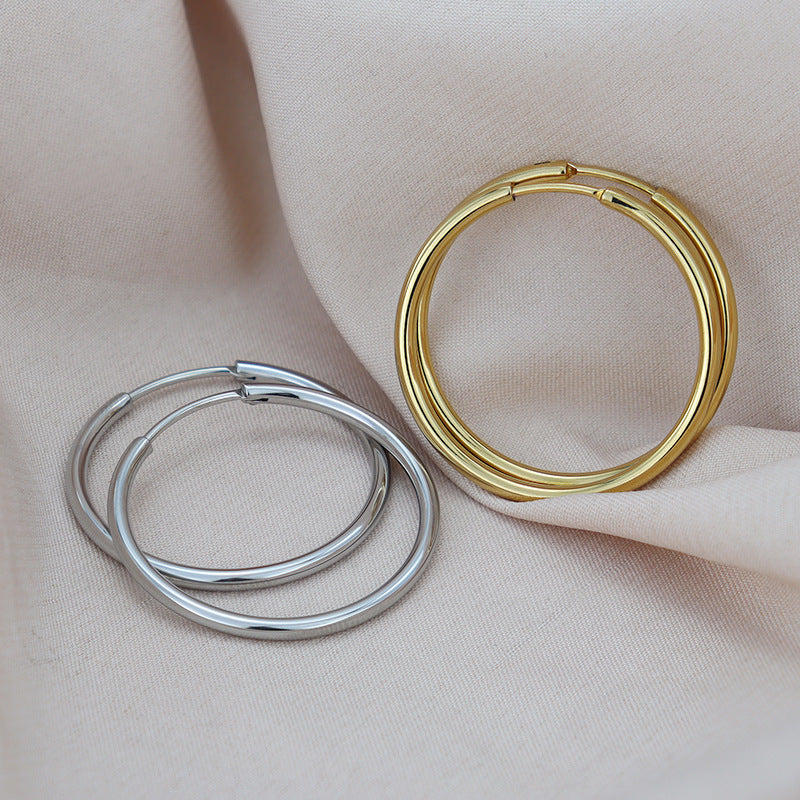 Exquisite Fine Auricular Needle Small Ear Earrings