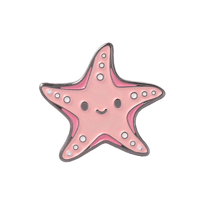 Marine Life Brooch Octopus Whale Badge For Brooches