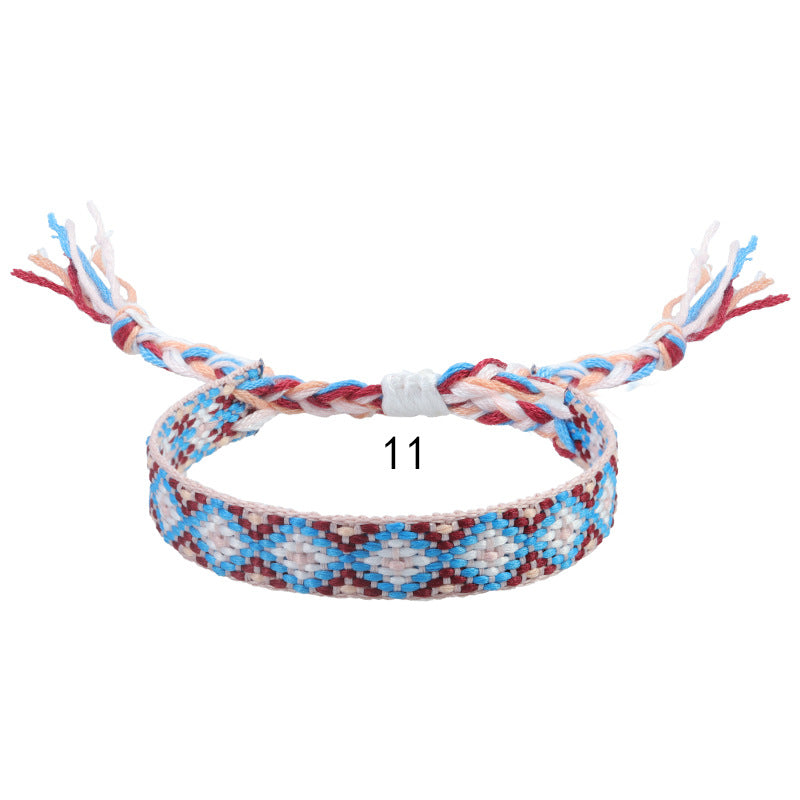 Woven Nepal Ethnic Style Lucky Friendship Bracelets