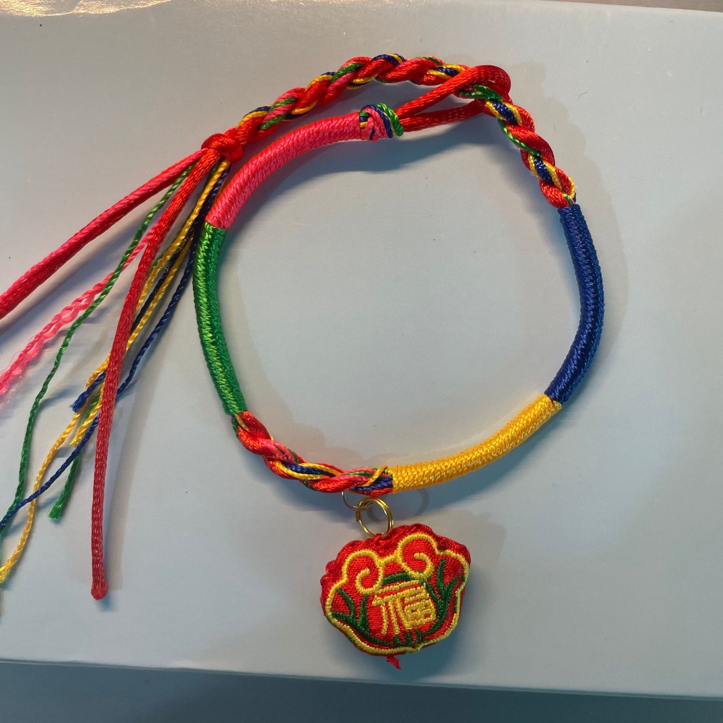 Boat Festival Colorful Rope Hand-woven Tiger Head Bracelets