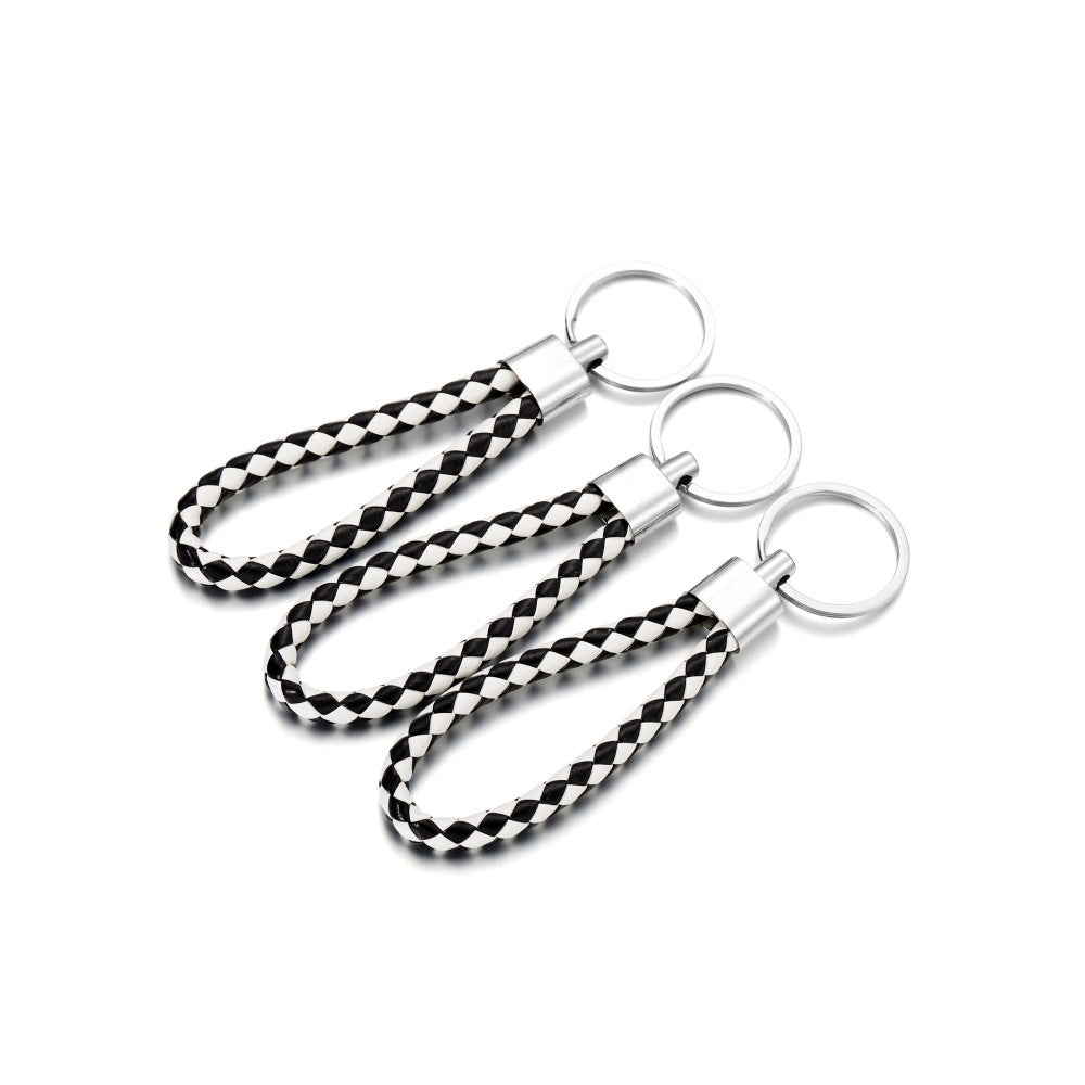 Color Creative Weaving Leather Rope Car Jewelry Accessories