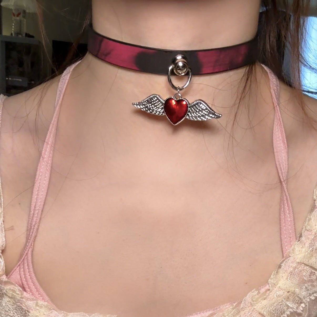 Paw Hot Soft Leather Trendy Cool High-grade Collar