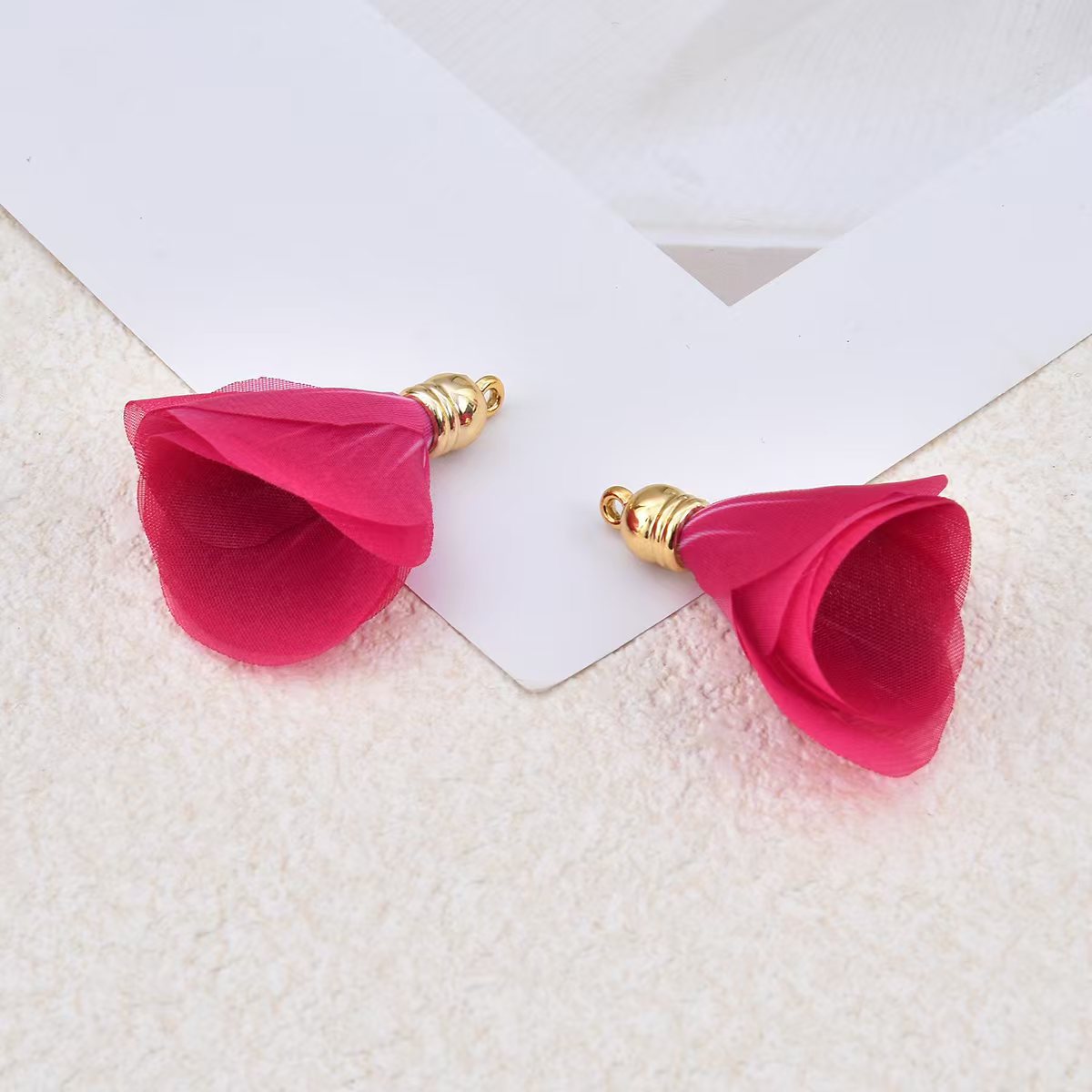 Charming Fashion Gourd Bottom Flower Colorful Jewelry Accessories