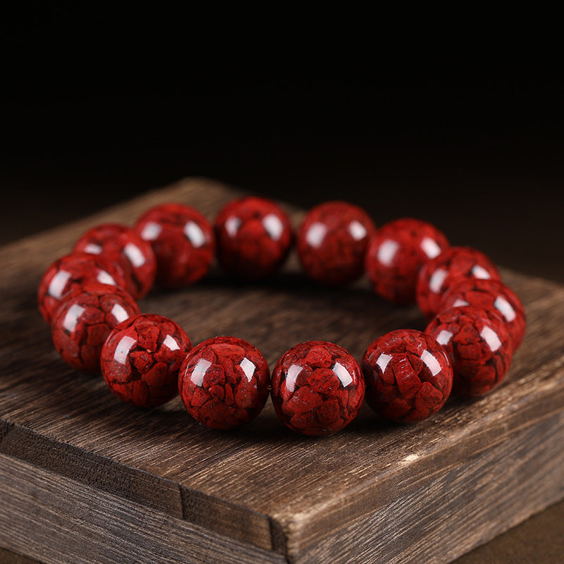 Ore Crystal Cinnabar High Content Single Simple Purple Bracelets