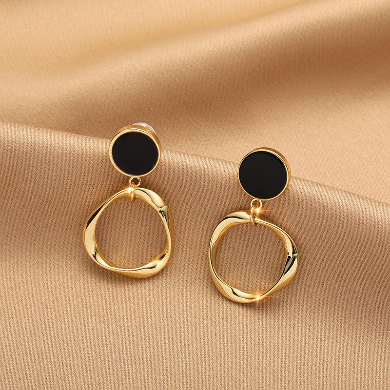 Women's Sier Needle High-grade Korean Affordable Luxury Earrings