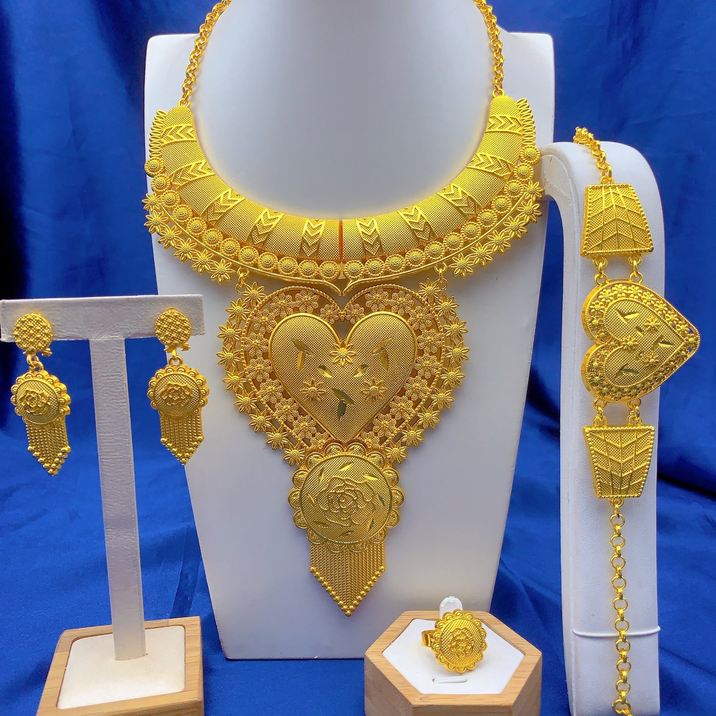 Innovative New Women's Gold-plated Bridal Indian Rings