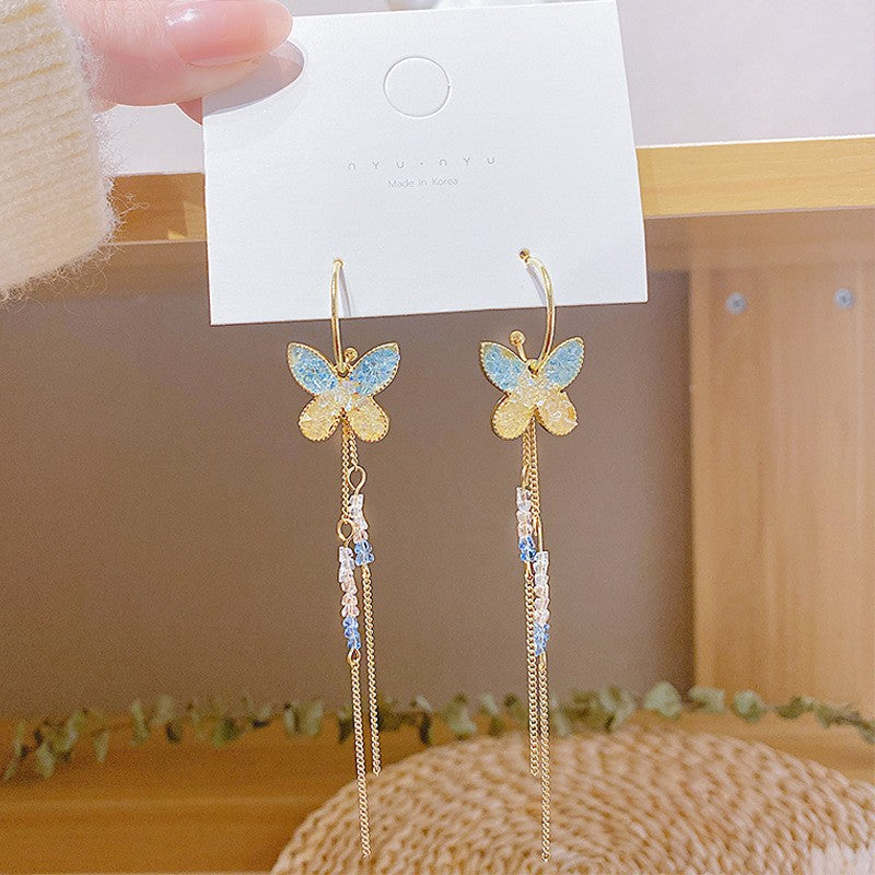 Needle Korean Style Light Luxury Exaggerated Geometric Earrings