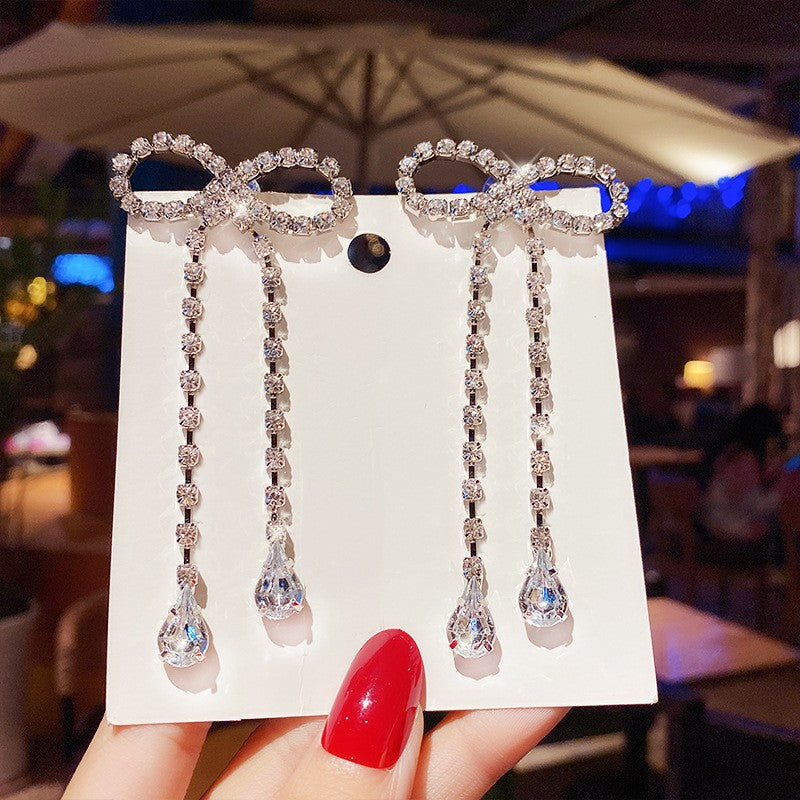 Needle Korean Style Light Luxury Exaggerated Geometric Earrings