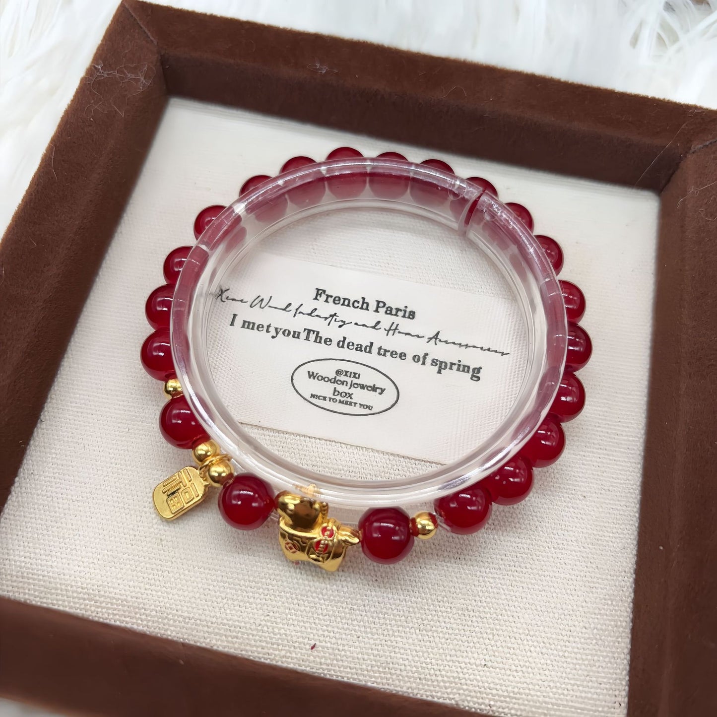 Horse Crystal String Beads Gift For Bracelets