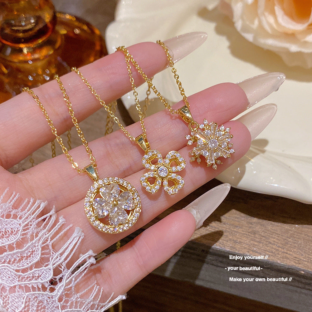 Light Luxury Minority Design Elegant Fashion Clavicle Necklace