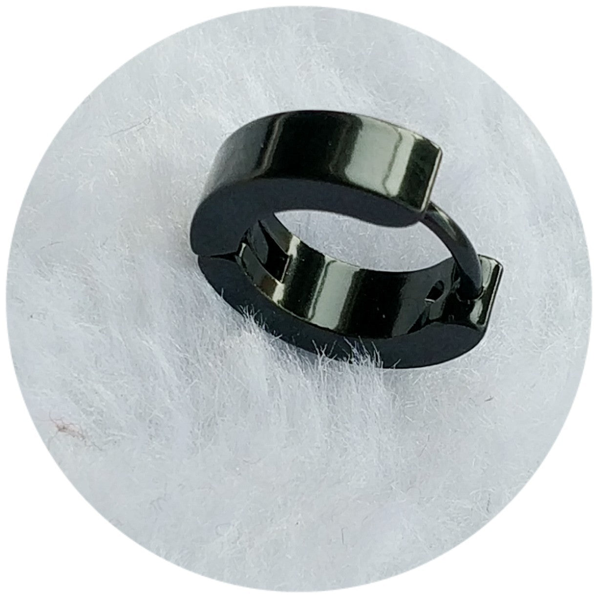 Fashion Titanium Steel Small Round Spherical Rings