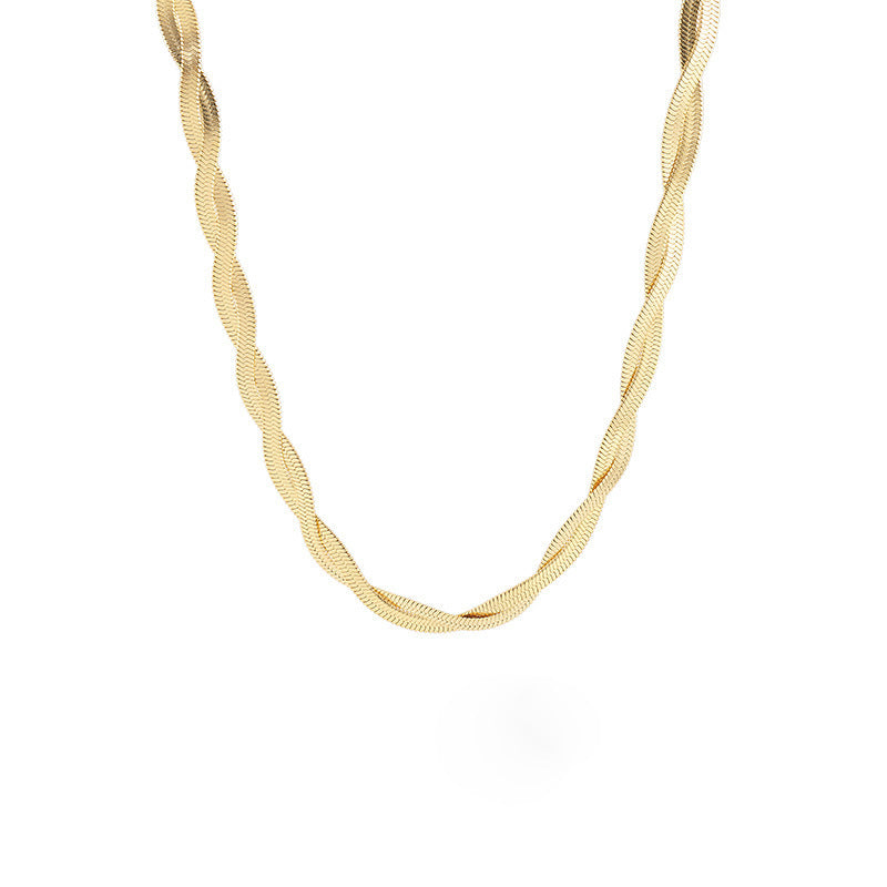 Women's Personality Minimalist Elegant High-grade Gold Cross Necklaces